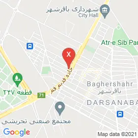 این نقشه، لوکیشن روناک بروجردی (کهریزک) متخصص کارشناسی ارشد مامایی در شهر تهران است. در اینجا آماده پذیرایی، ویزیت، معاینه و ارایه خدمات به شما بیماران گرامی هستند.