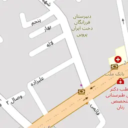 این نقشه، نشانی دکتر فرح ابطحی ( نوشهر ) متخصص متخصص زنان، زایمان و نازایی در شهر نوشهر است. در اینجا آماده پذیرایی، ویزیت، معاینه و ارایه خدمات به شما بیماران گرامی هستند.