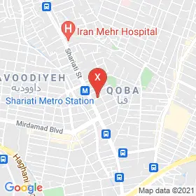 این نقشه، نشانی دکتر سهیلا پیرو متخصص جراحی کلیه،مجاری ادراری و تناسلی (اورولوژی) در شهر تهران است. در اینجا آماده پذیرایی، ویزیت، معاینه و ارایه خدمات به شما بیماران گرامی هستند.