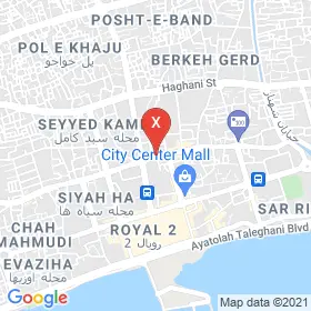 این نقشه، آدرس دکتر سیده فرزانه موسوی متخصص داخلی در شهر بندر عباس است. در اینجا آماده پذیرایی، ویزیت، معاینه و ارایه خدمات به شما بیماران گرامی هستند.