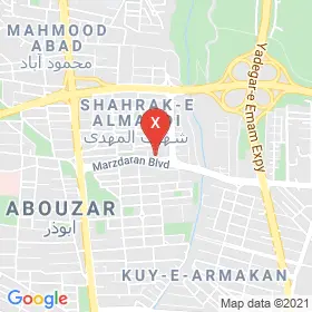 این نقشه، آدرس محسن گلریز (مرزداران) متخصص آسیب شناس گفتار و زبان کودکان طیف اتیسم در شهر تهران است. در اینجا آماده پذیرایی، ویزیت، معاینه و ارایه خدمات به شما بیماران گرامی هستند.