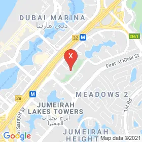 این نقشه، آدرس گفتاردرمانی و کاردرمانی آرمادا ( دبی ) (ابوظبی) متخصص  در شهر دبی است. در اینجا آماده پذیرایی، ویزیت، معاینه و ارایه خدمات به شما بیماران گرامی هستند.