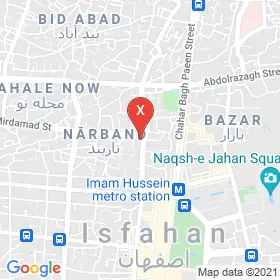 این نقشه، نشانی دکتر سید امیر شبیر دیباجی (خیابان میرداماد) متخصص ایمپلنتولوژیست در شهر اصفهان است. در اینجا آماده پذیرایی، ویزیت، معاینه و ارایه خدمات به شما بیماران گرامی هستند.