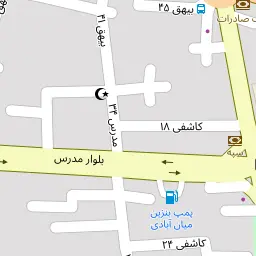 این نقشه، نشانی منصوره برآبادی متخصص کارشناس مامایی در شهر سبزوار است. در اینجا آماده پذیرایی، ویزیت، معاینه و ارایه خدمات به شما بیماران گرامی هستند.