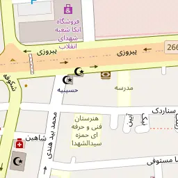 این نقشه، نشانی دکتر زهره شجاع ابیانه (پیروزی) متخصص زنان، زایمان و نازایی در شهر تهران است. در اینجا آماده پذیرایی، ویزیت، معاینه و ارایه خدمات به شما بیماران گرامی هستند.