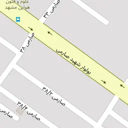 این نقشه، آدرس گفتاردرمانی گویان (بلوار صارمی) متخصص  در شهر مشهد است. در اینجا آماده پذیرایی، ویزیت، معاینه و ارایه خدمات به شما بیماران گرامی هستند.